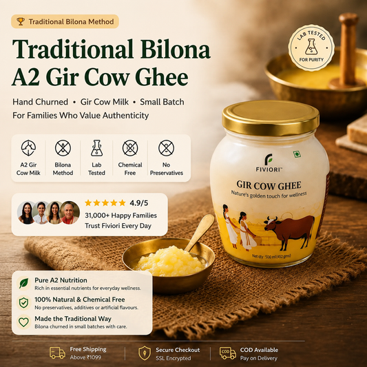 Premium A2 Gir Cow Ghee (Bilona Method)