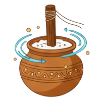 Hand Churning