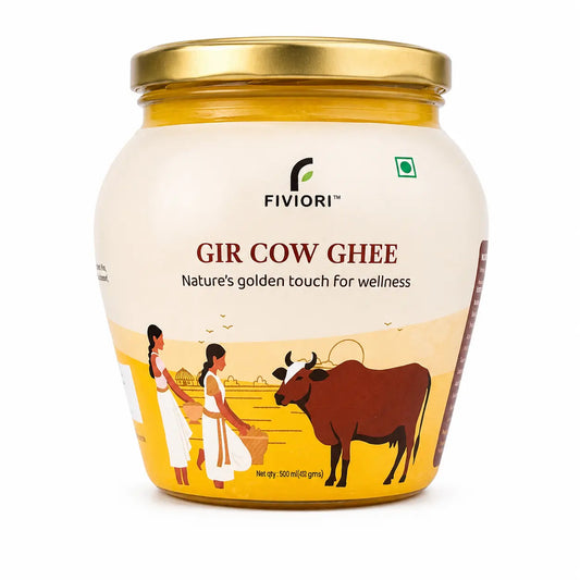 Fiviori Premium A2 Gir Cow Ghee (Bilona Method)
