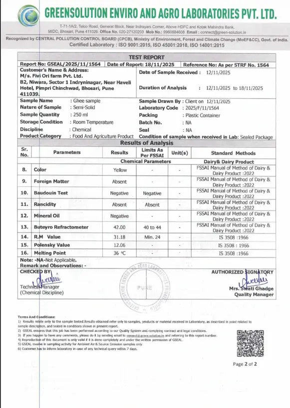 Lab Certificate