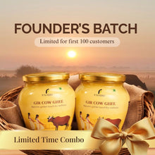 Fiviori Premium A2 Gir Cow Ghee (Bilona Method) - Fiviori Farms