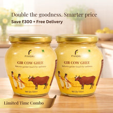 Fiviori Premium A2 Gir Cow Ghee (Bilona Method) - Fiviori Farms