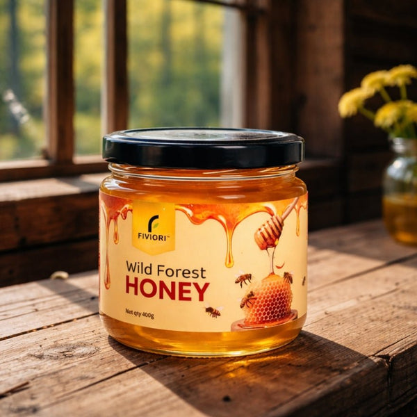Fiviori Premium Raw Honey | Raw, Unprocessed & Certified Organic - Fiviori Farms